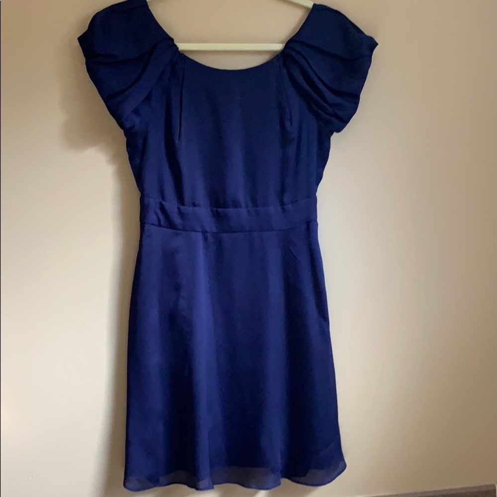 Purple flirty dress